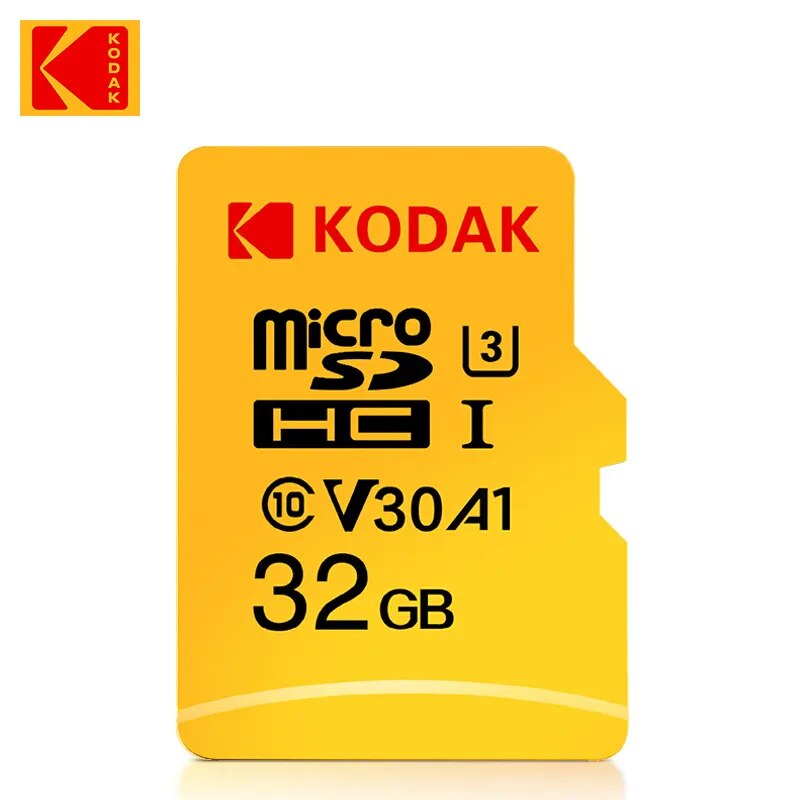  KODAK ũ ī, SD 32GB 64GB 128GB Class10 V30 U3 ̴ TF 256GB 512GB ÷ ̺ ޸  ī, Ʈ